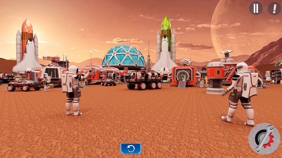 #1. Spaceship Rocket Simulator (iOS) Bởi: Muhammad Rashid