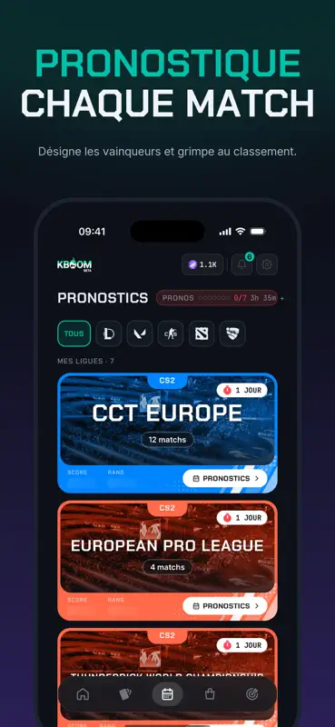 KBOOM - Fantasy Esport screenshot 3 of 5