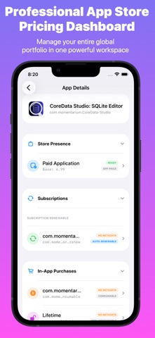 PriceLocus：应用价格本地化与全球内购订阅定价 screenshot