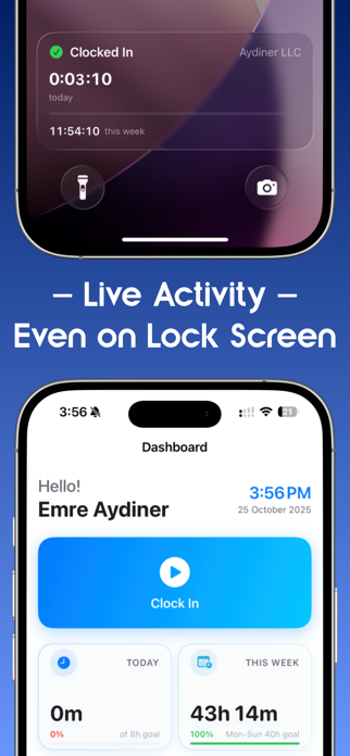 Timely: Time Clock & Hours Screenshot 2 of 5