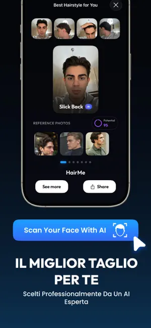 HairMe: Scan Taglio di Capelli iPhone screenshot 2