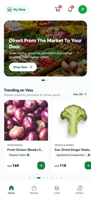 Voss - Agritech Marketplace screenshot 1