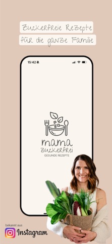Mama zuckerfrei Rezepte iPhone screenshot