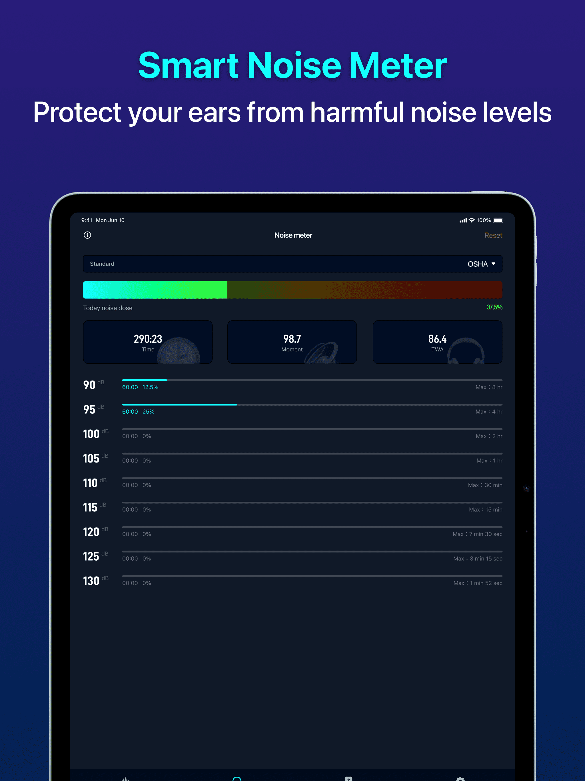 Decibel: dB Sound Meter screenshot 10
