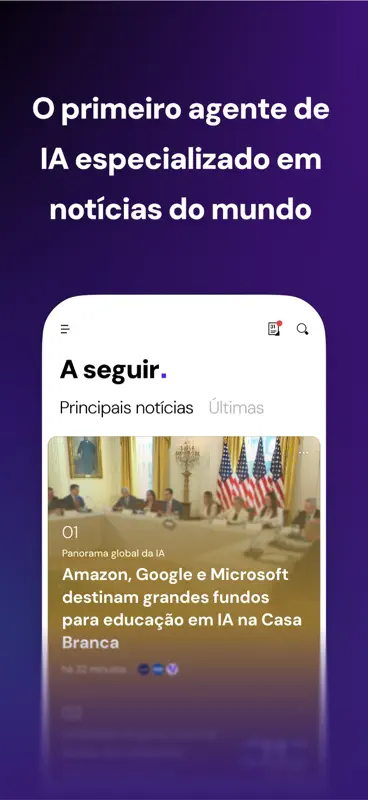 Syft: IA para Notícias screenshot 2 of 5