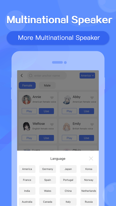 Text to Speech - FVoice Screenshot