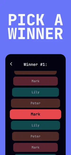 Raffle Wheel: Name Picker screenshot 4