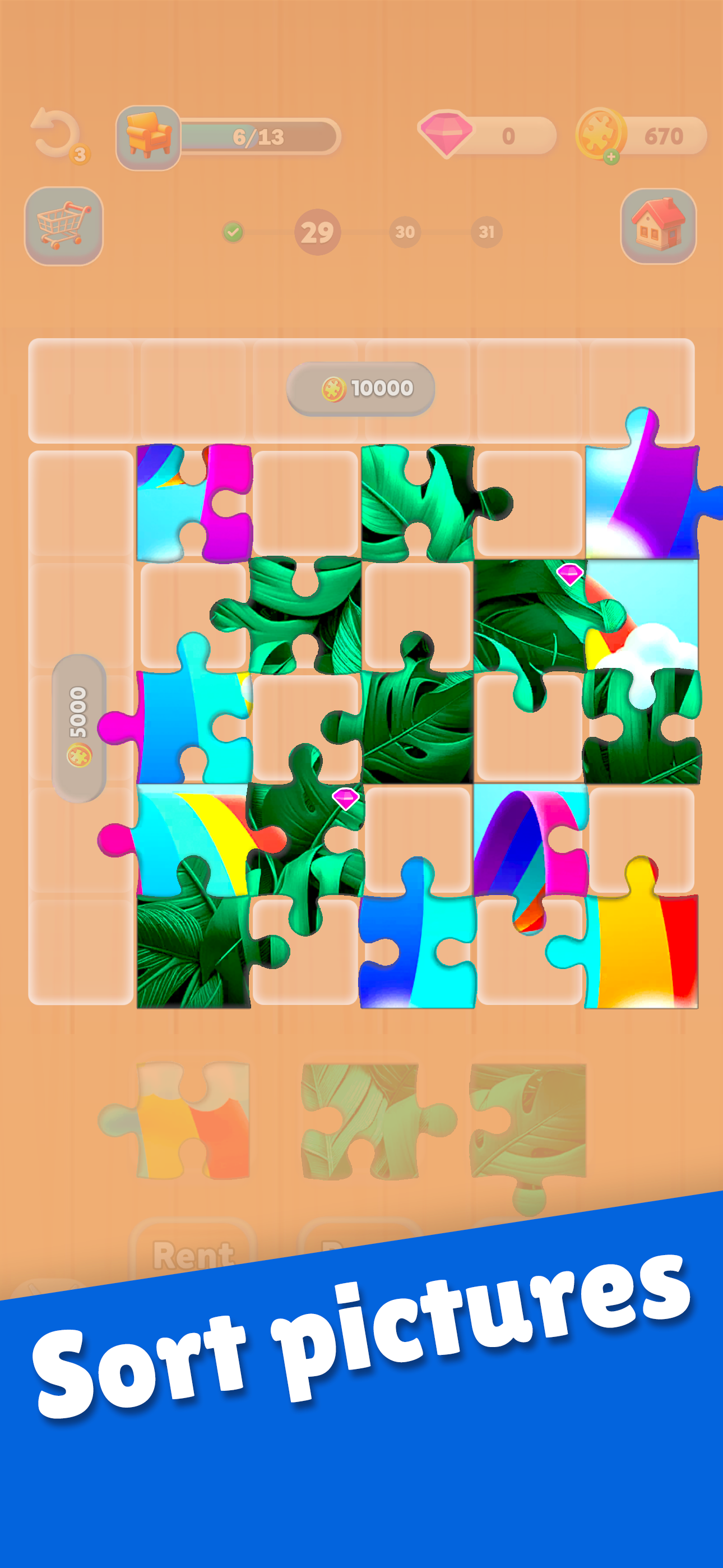 Jigsaw Quest: Picture Sort