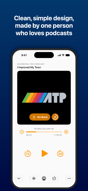 Overcast Podcast App Screenshot