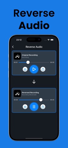 Reverse Audio - ReverSound screenshot