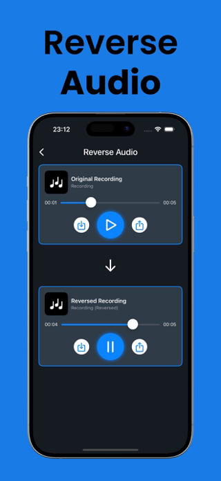 Reverse Audio - ReverSound Screenshot 1 of 3