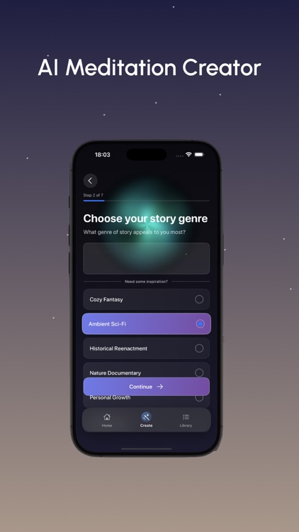 Meditations AI: Custom ASMR