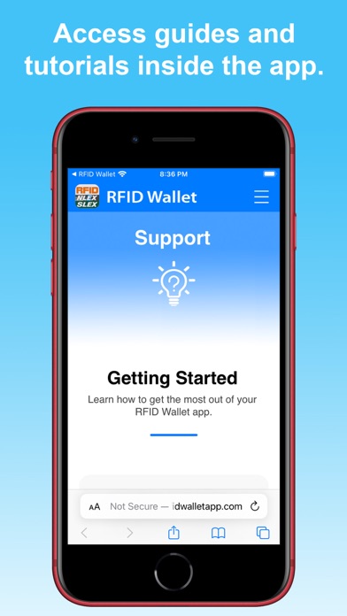 RFID Wallet EasyTrip AutoSweep Screenshot