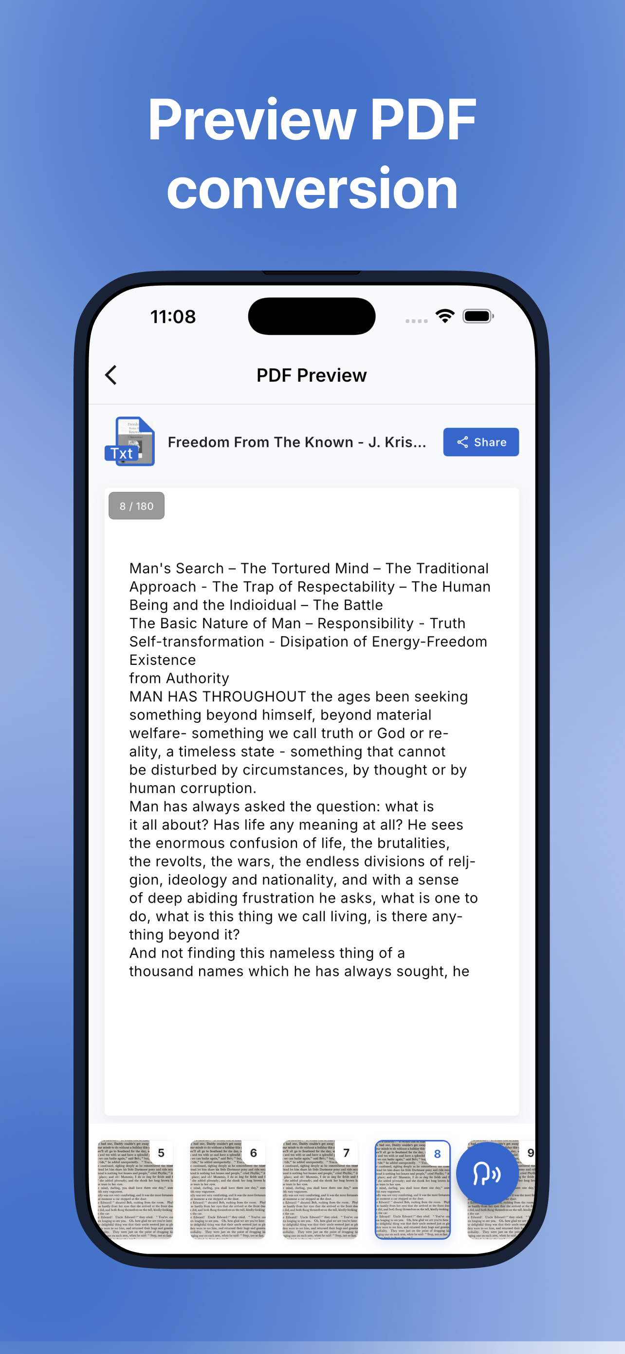 Textify: PDF to Text Notes