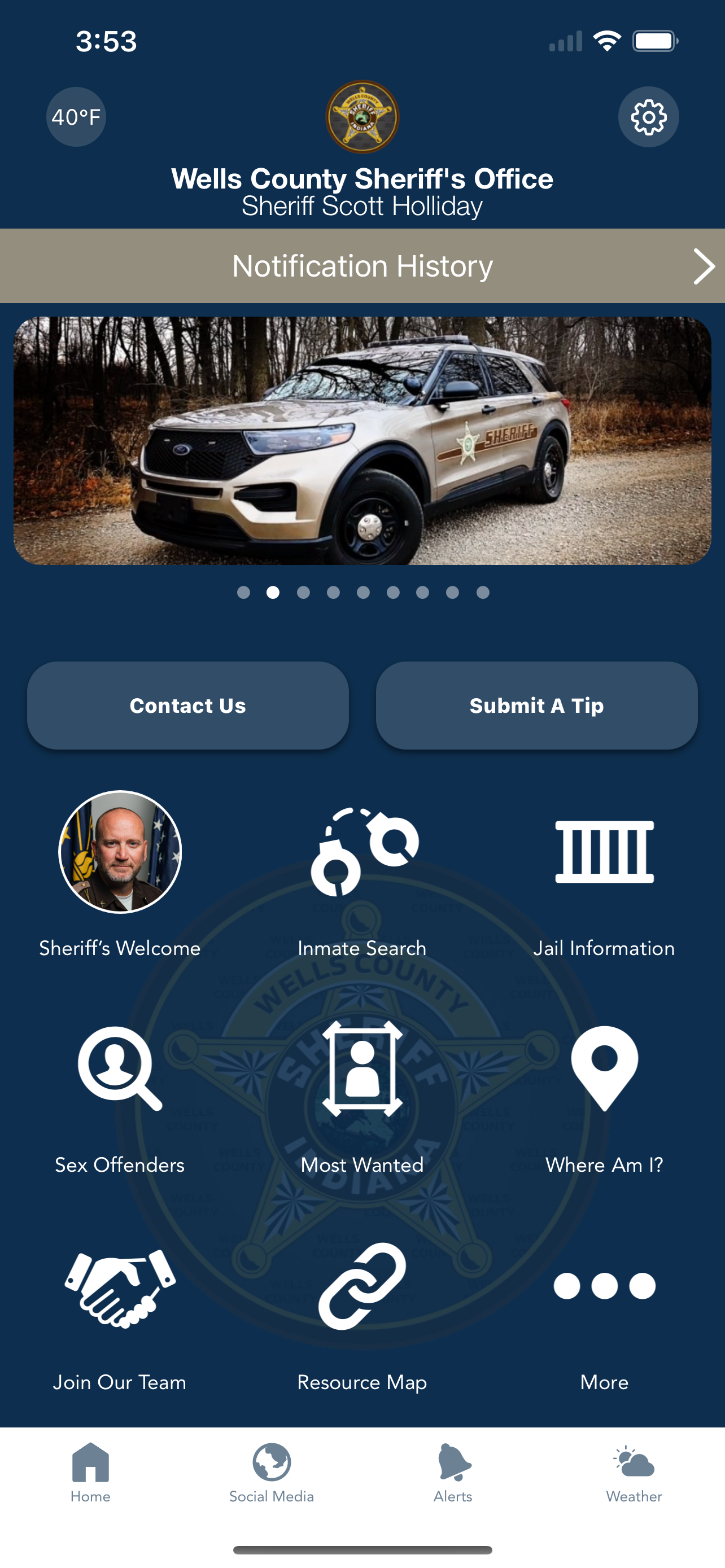 Wells County Sheriff IN