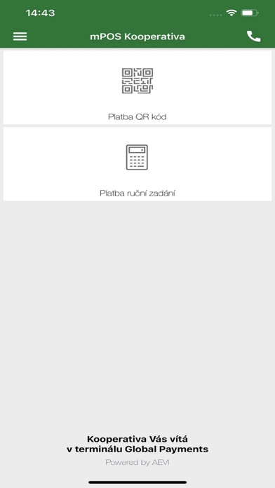 Screenshot #1 pour mPOS Kooperativa