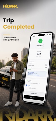 Ridarr - Request a ride Screenshot 5 of 5