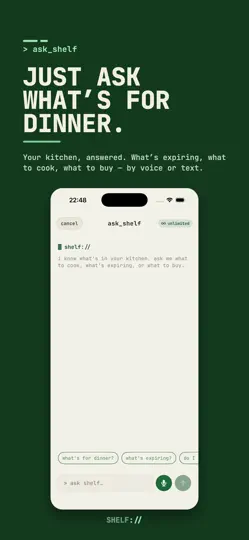 Capture d'écran de Food Expiry Tracker : SHELF sur iPhone 3