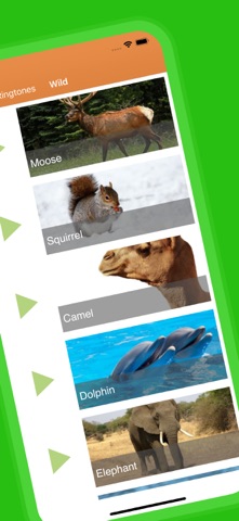 Animal Ringtones & Sounds iPhone screenshot