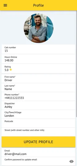 Screenshot von Driver 168 auf dem iPhone 4