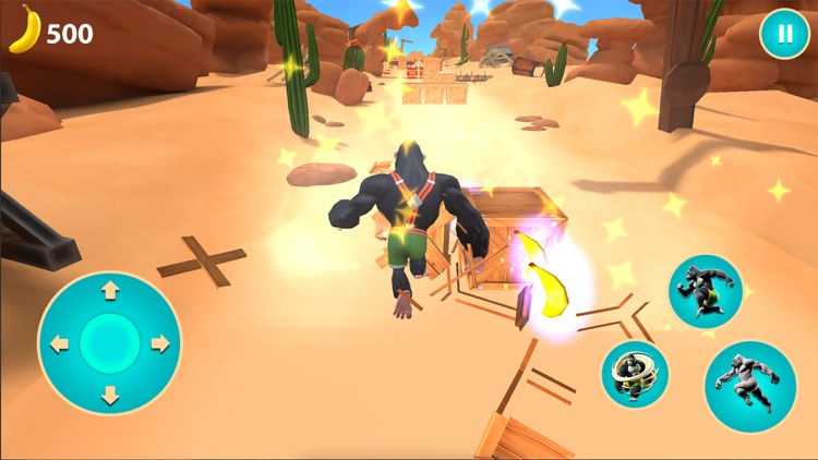 Gorilla Runner! Endless Spin