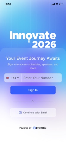Innovate 2026 screenshot