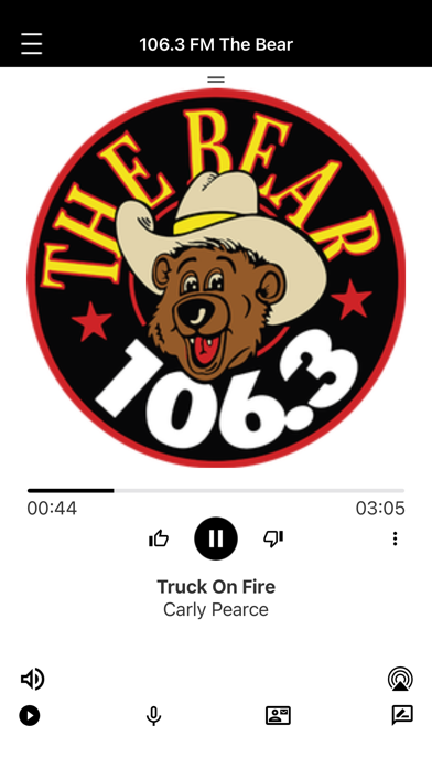 Screenshot #1 pour 106.3 FM The Bear
