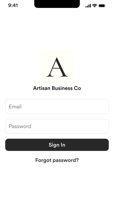Screenshot #1 pour Artisan Business Co