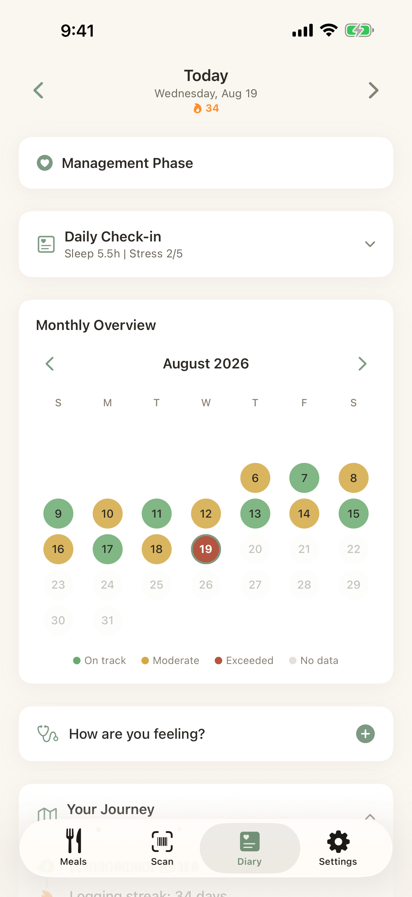 Settled Health screenshot 5