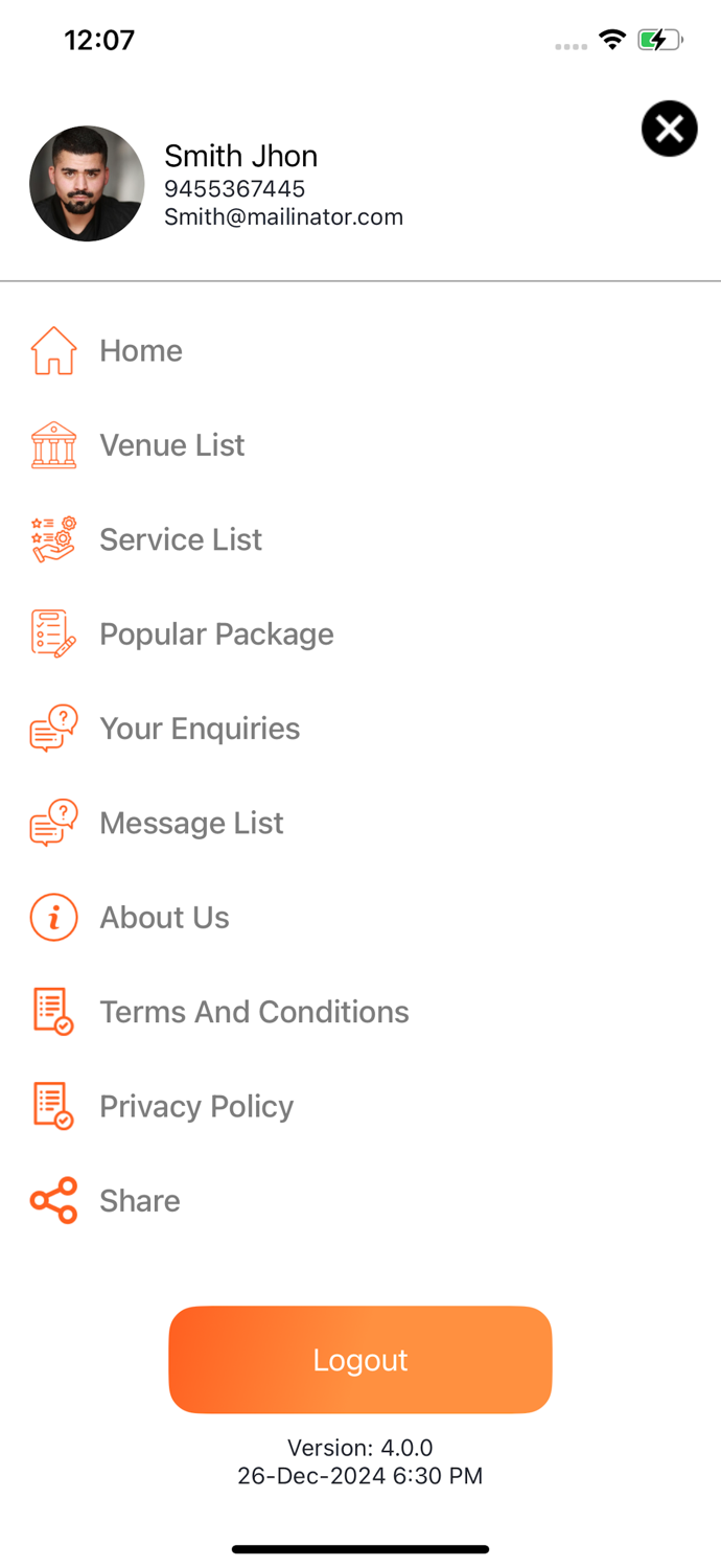 Find Banquet Partner