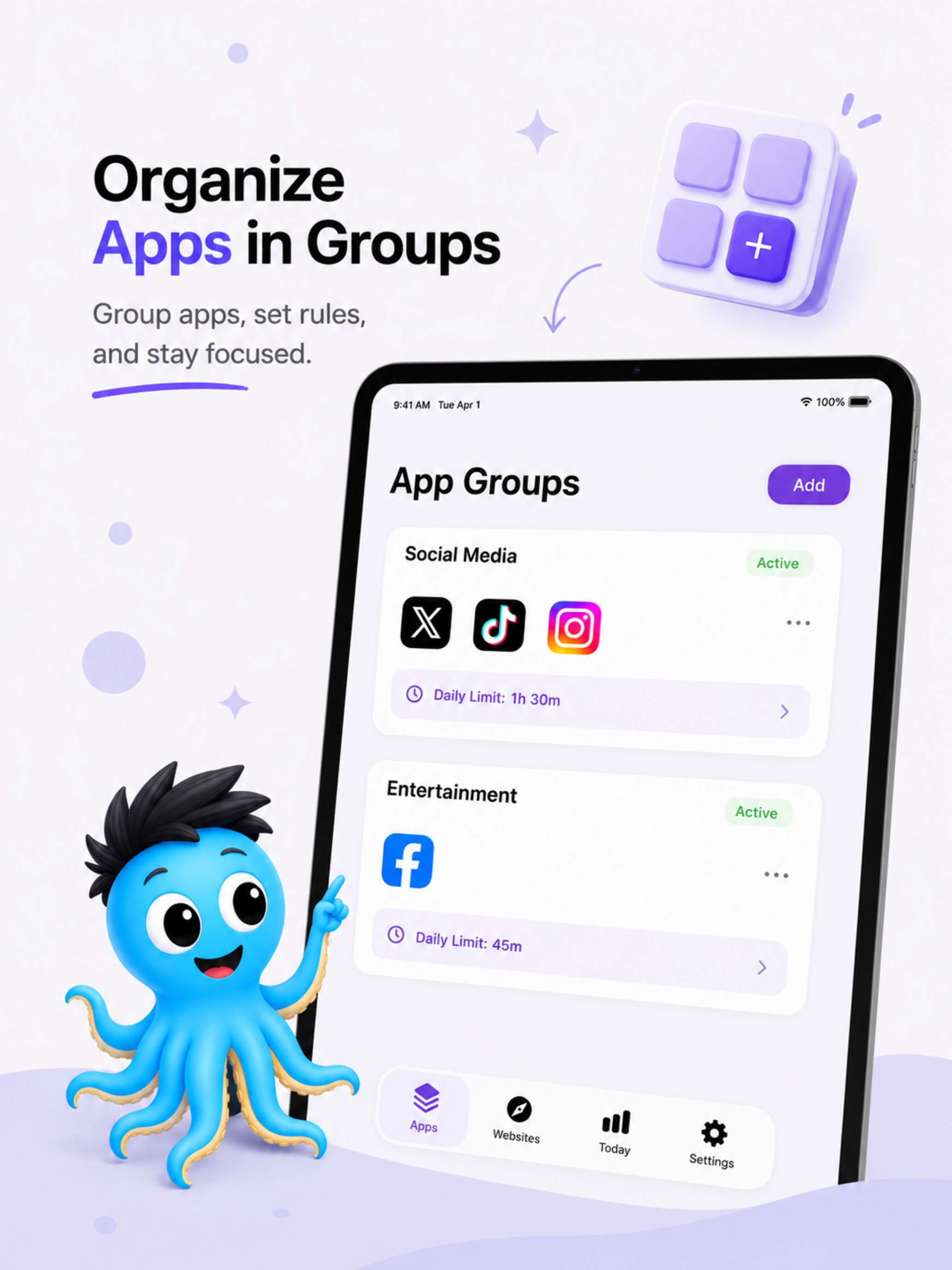 Kotu: Reduce Screen Time screenshot 10