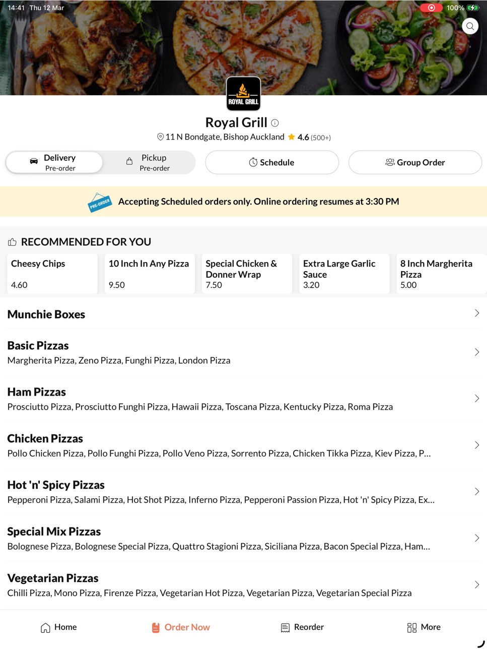 iPad screenshot