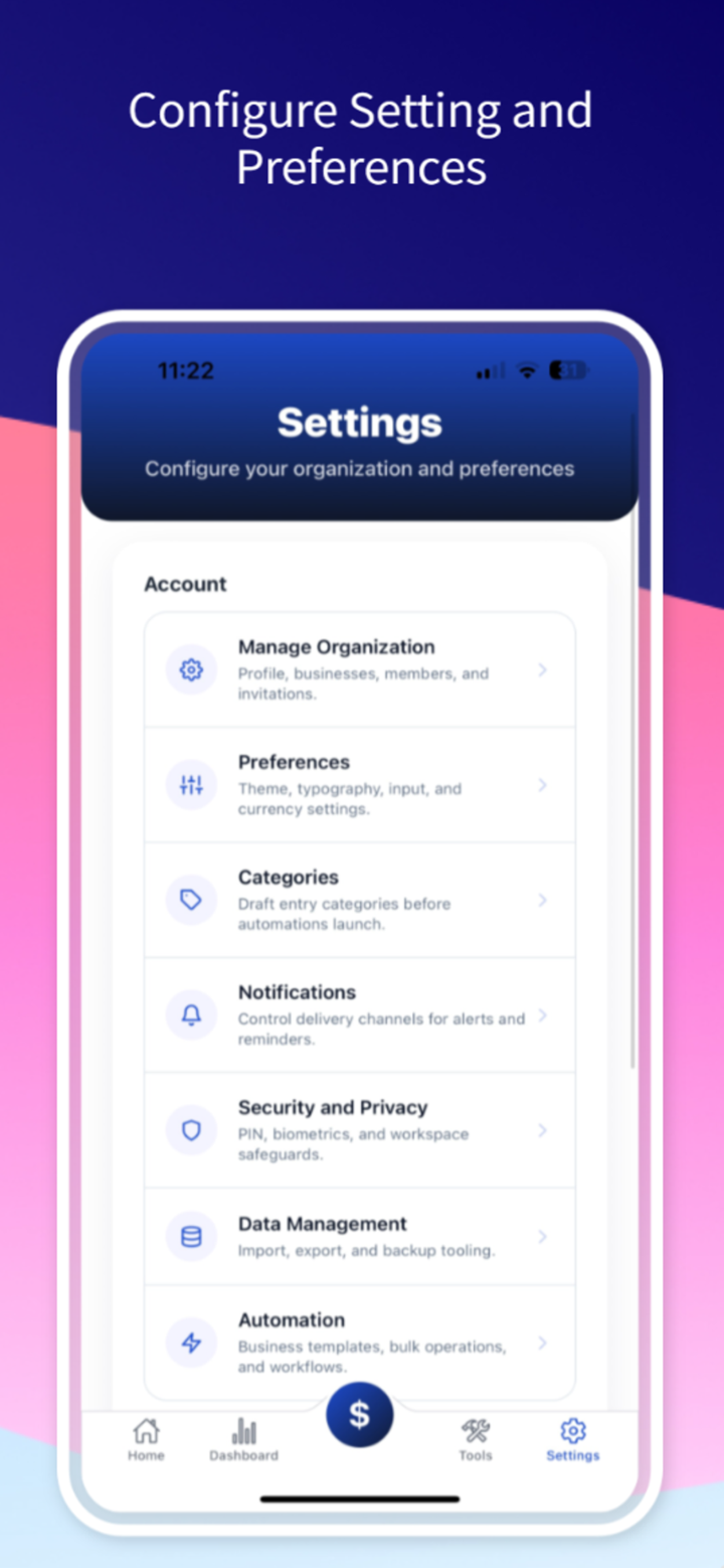 EtBook - Financial Manager screenshot 6