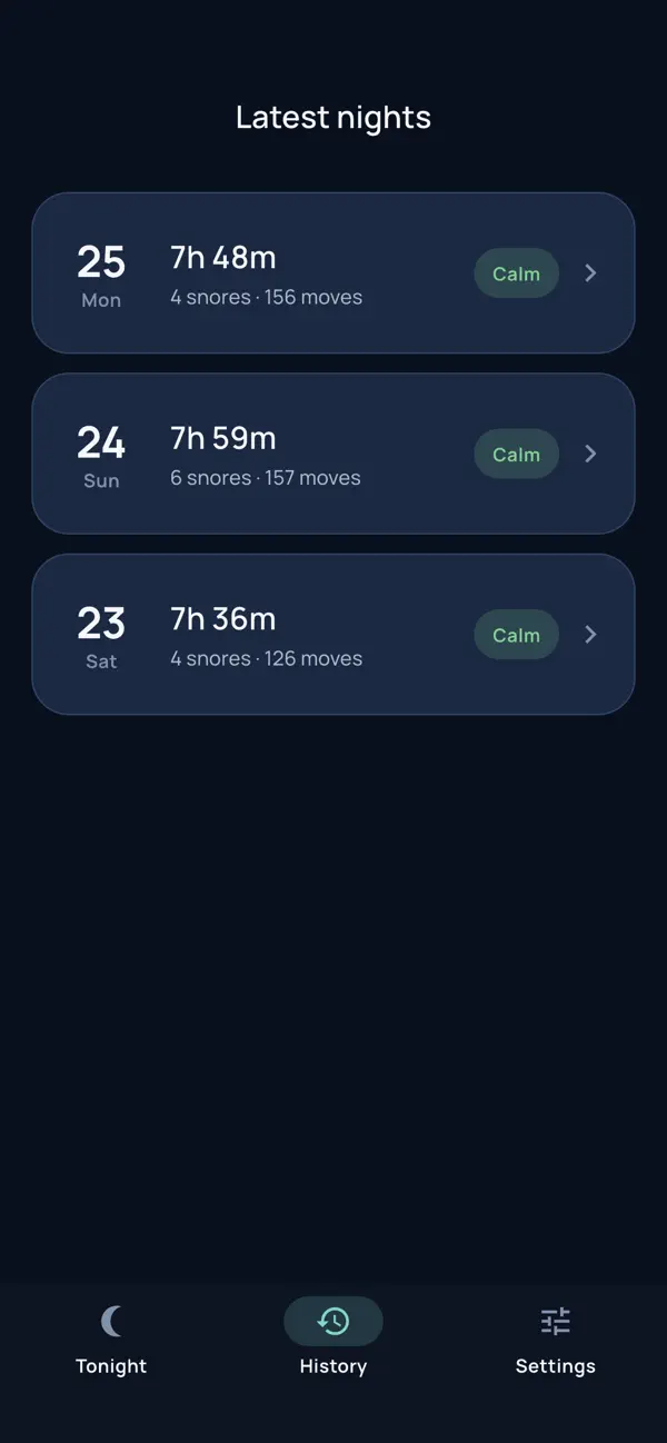 Screenshot #1 pour Noxuma Sleep