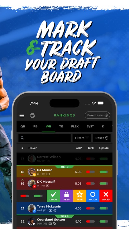 Fantasy Football Draft Kit UDK screenshot-6