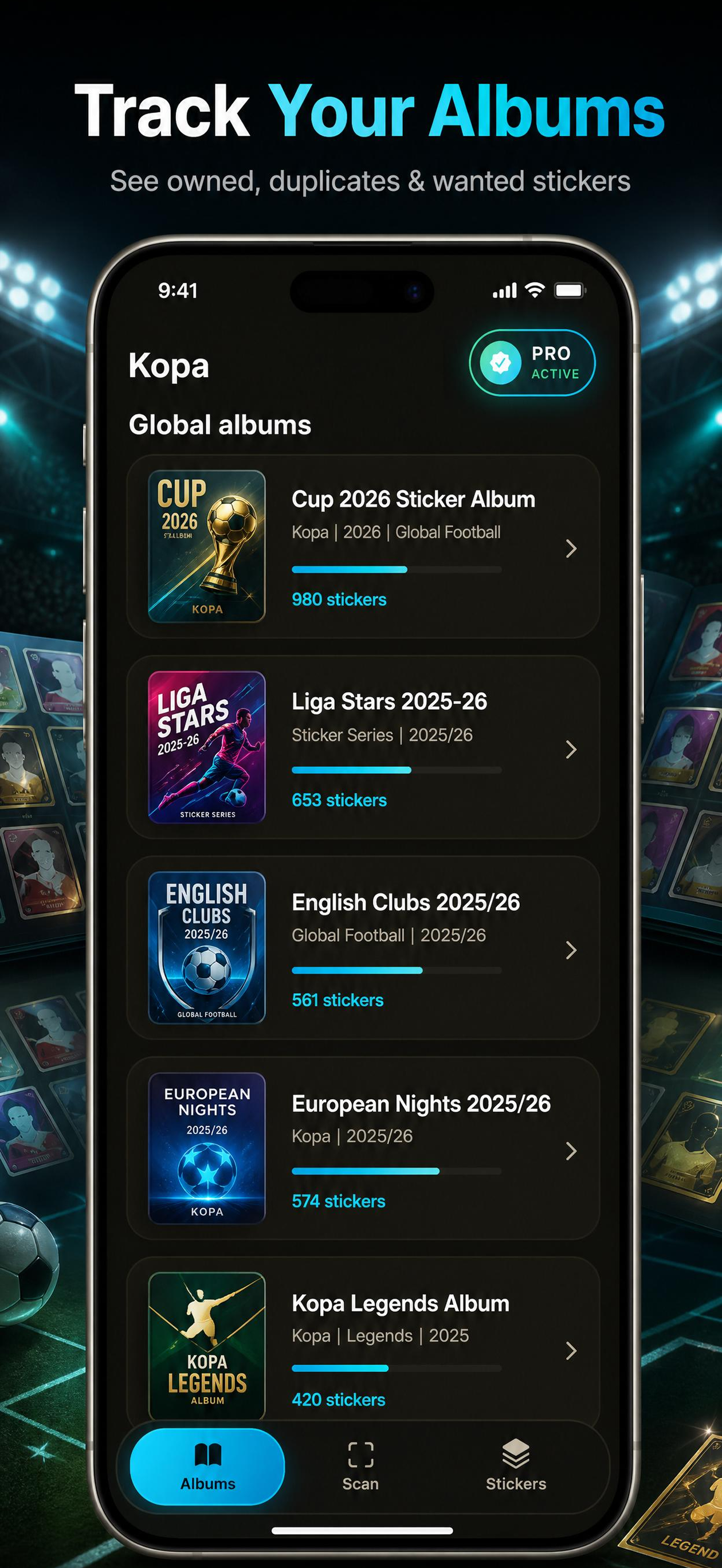 Sticker Album 2026: Kopa AI screenshot 3