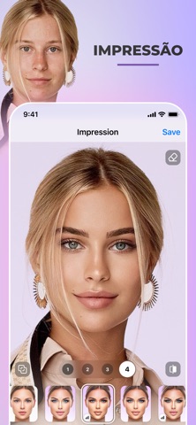 FaceApp: Editor de Rostos App Store preview screenshot 1