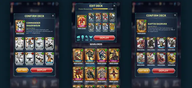 Warhammer Combat Cards screenshot 9