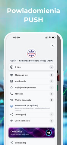 ZZ Policyjna Solidarność iPhone screenshot 1