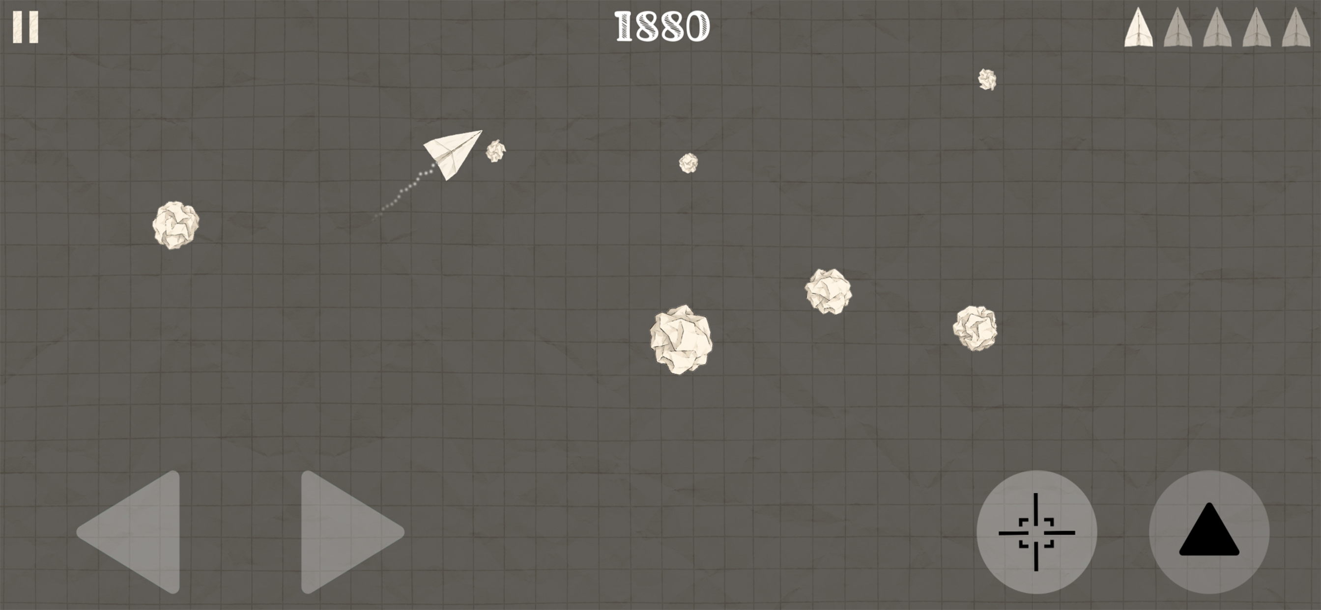 Paper Plane vs Trash Balls screenshot 9