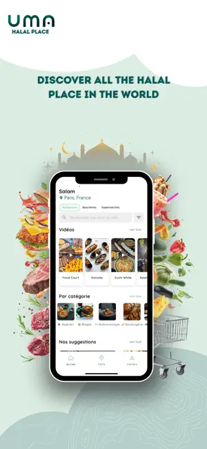 UMA - Social Food screenshot 1