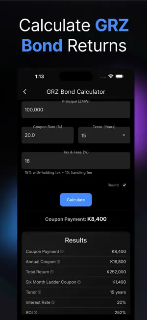 InvestmateZM: Track Portfolio screenshot 2