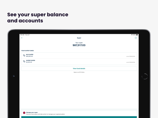 Australian Taxation Office iPad screenshot 5 - Finance app