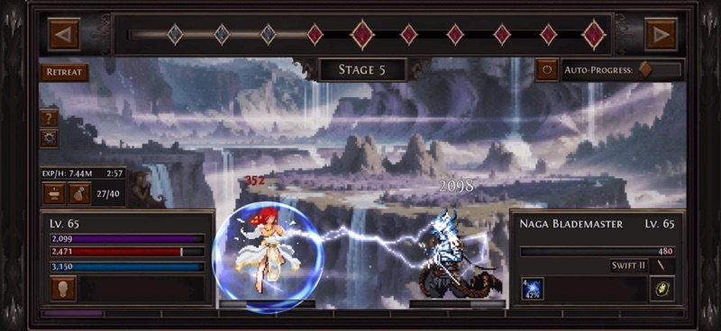 Echoes of Creation - Auto RPG screenshot 1