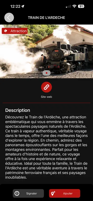 68° GPS touristique screenshot 5 of 10