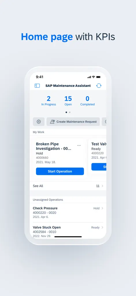SAP Maintenance Assistant - Business App | MWM