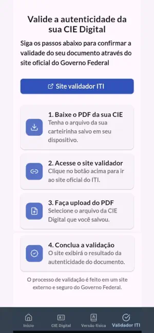 CIE Carteira de Estudante iPhone screenshot 6