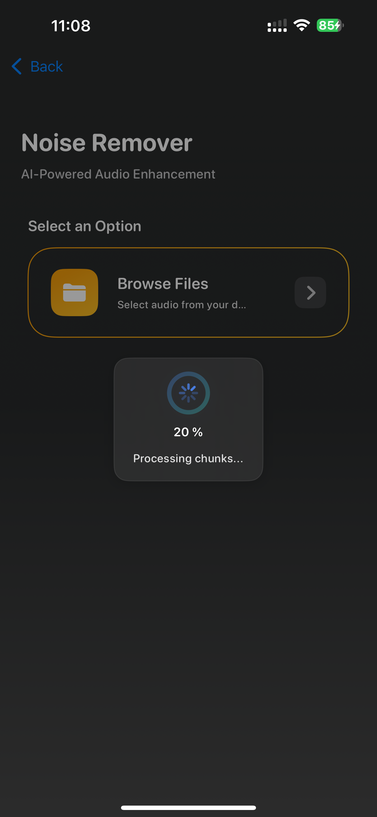 Soundy AI: Audio Noise Removal