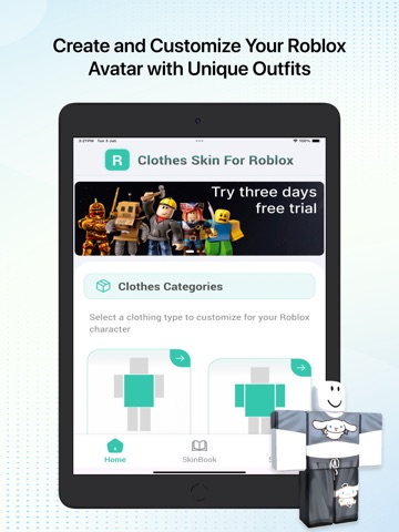 Clothes Skin For Roblox iPad screenshot